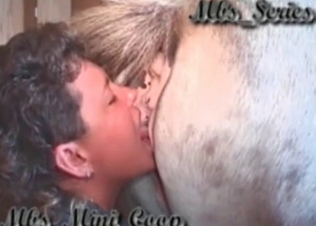 Sexy hound fucking this babe