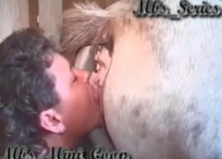 Sexy hound fucking this babe