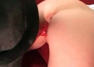 Blonde chick fucking a dog