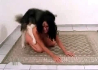 Japanese husky fucking that brunette