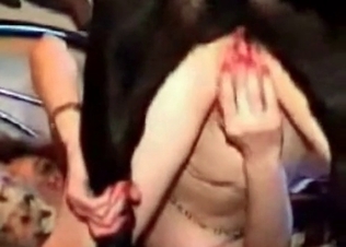 Anal pounding from a Doberman