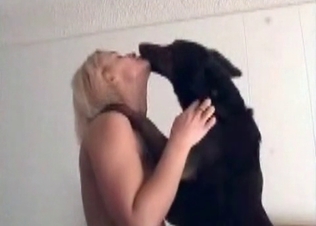 Puppy making love on cam
