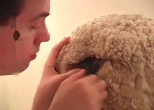 Exploring animal’s tasty anal hole