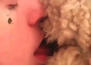 Exploring animal’s tasty anal hole