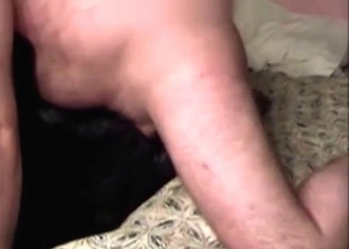 Black dog chocking on that boner