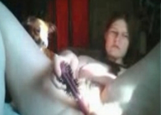 Puppy being fucking her good