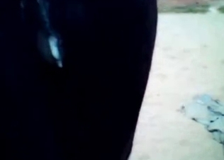 Anal pounding for a black horse