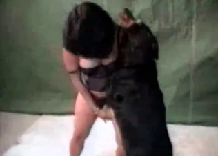 Getting fucked by hot dog