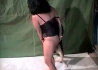 Getting fucked by hot dog