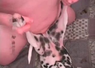 Anal pounding for a doggie