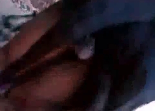 Dog gets to fuck this black slut